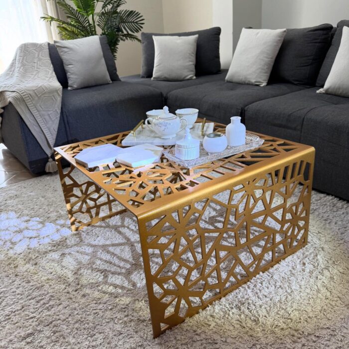 The mosaic table